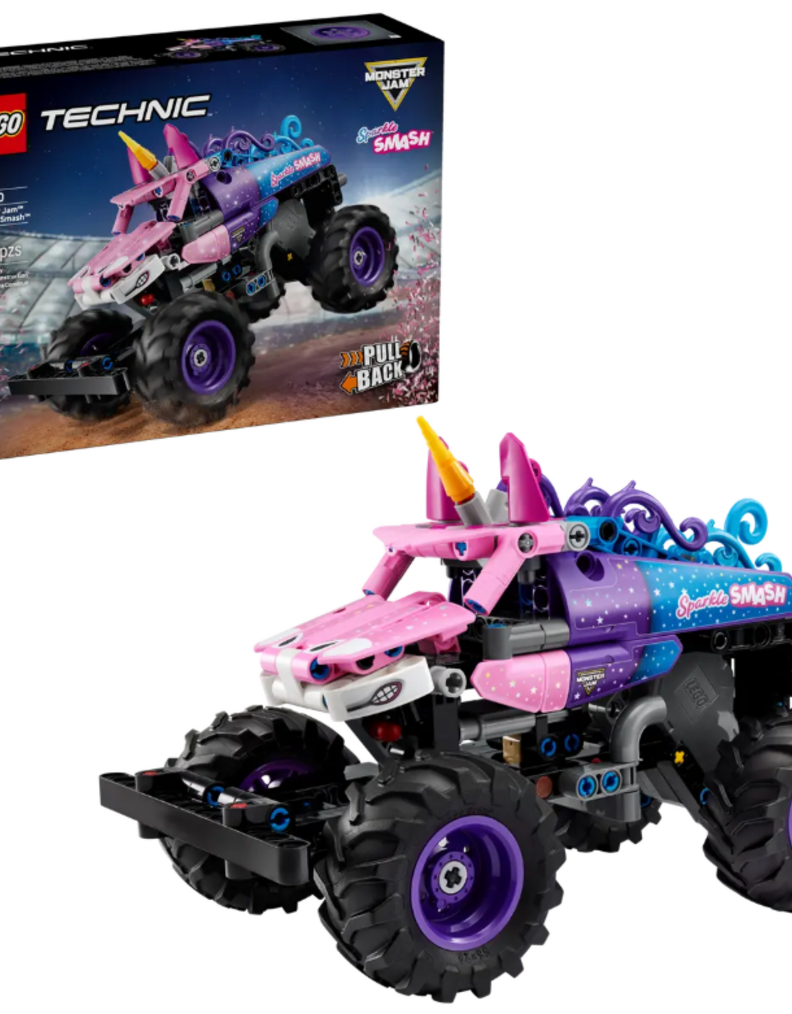 LEGO 42220 Monster Jam Sparkle Smash Pull-Back