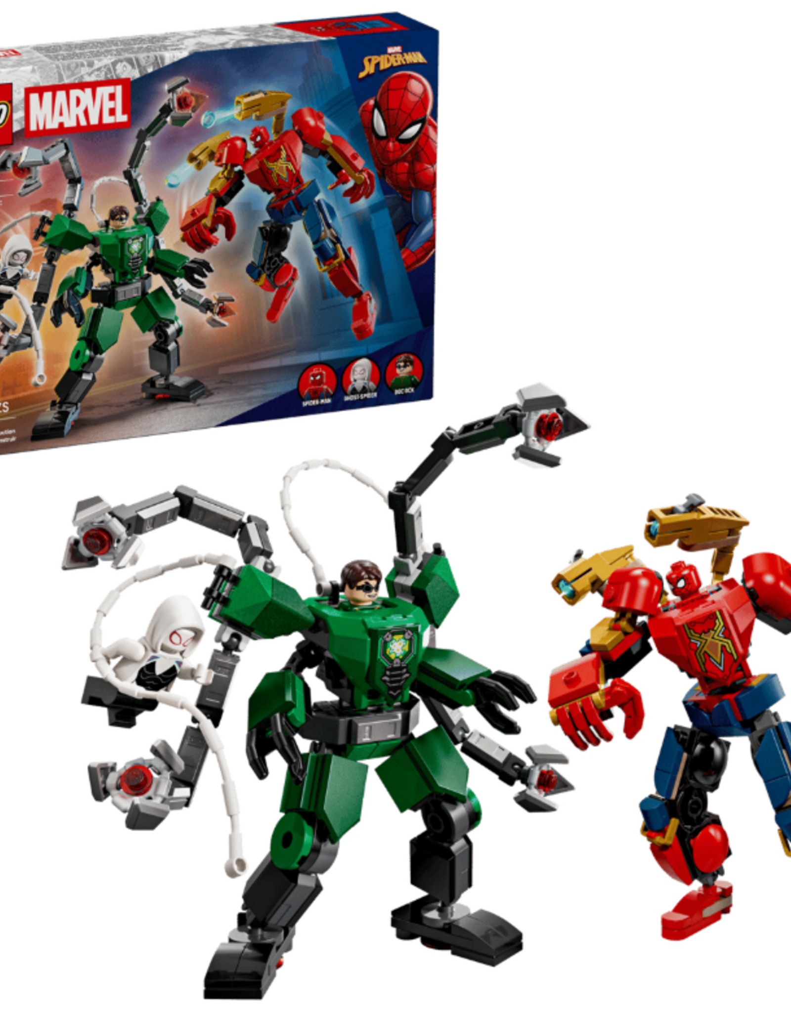 LEGO 76338 Mech Battle Spider-Man vs. Doc Ock