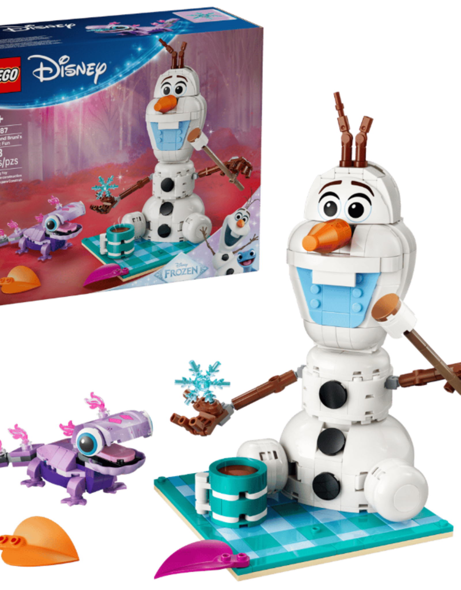 LEGO 43287 Olaf and Bruni’ s Picnic Fun