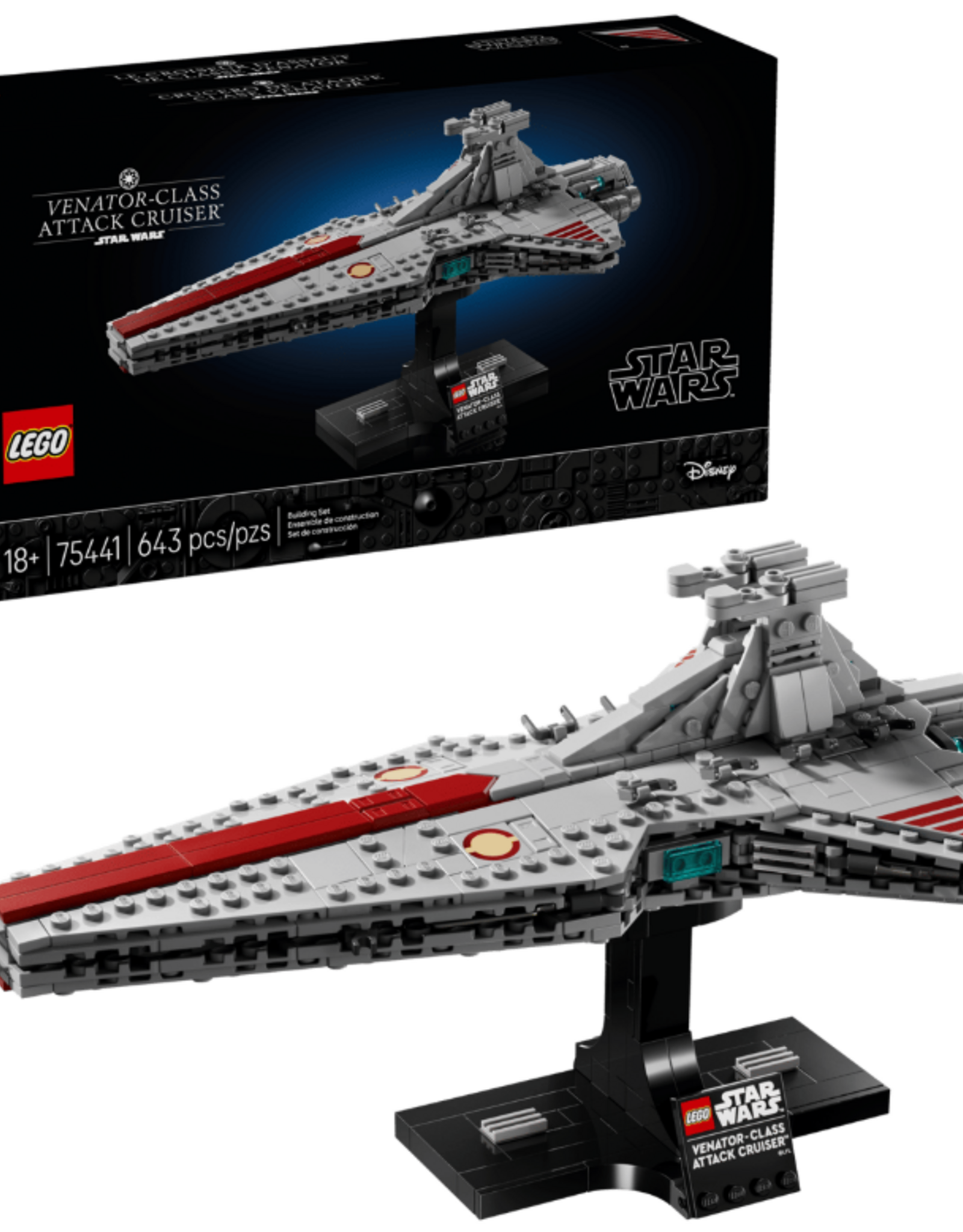 LEGO 75441 Venator-Class Attack Cruiser