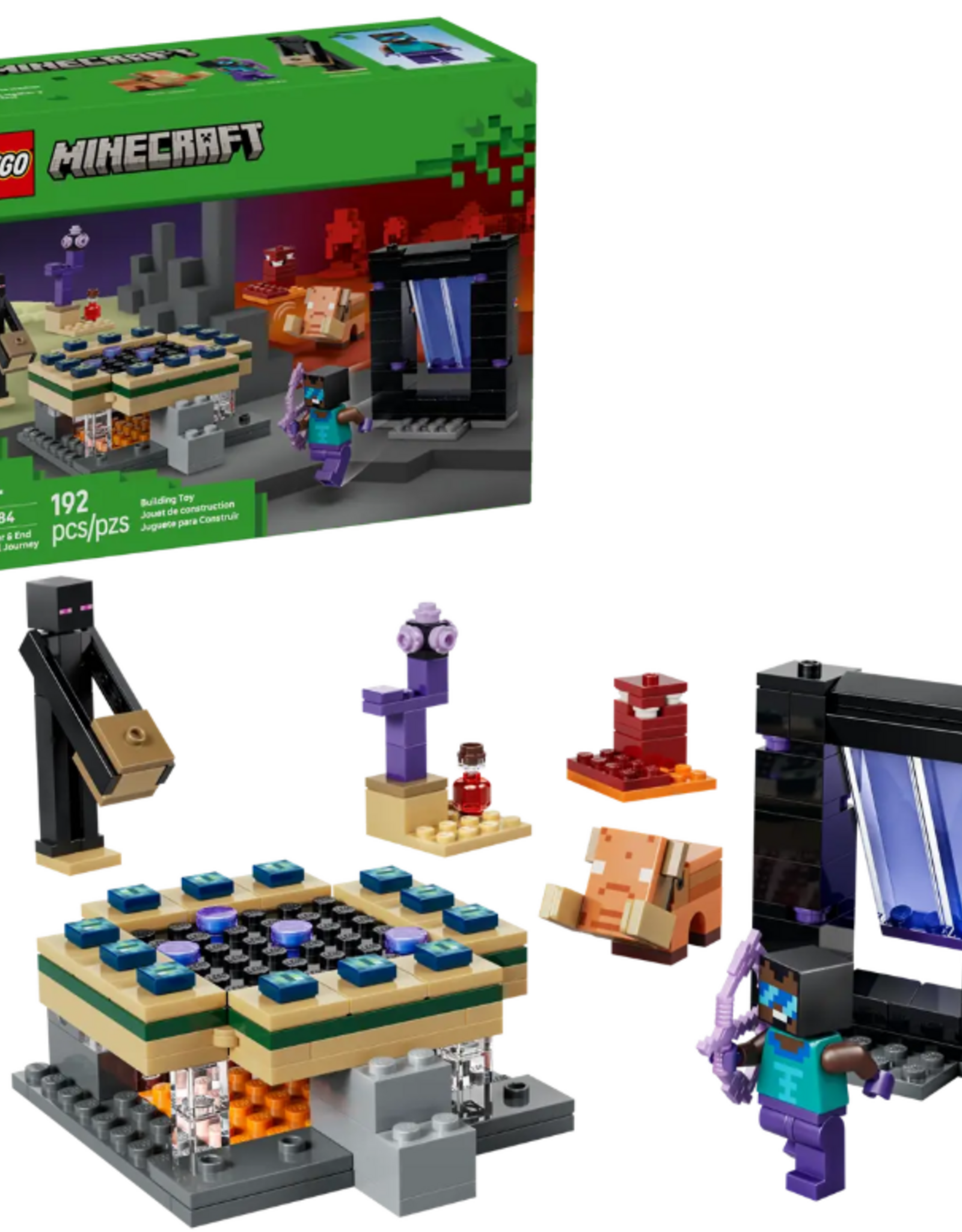 LEGO 21584 Nether & End Portal Journey