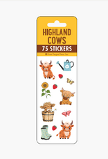 Peter Pauper Press Highland Cows Sticker Set