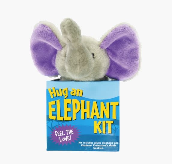 Peter Pauper Press Hug an Elephant Kit - Monkey Mountain Toys & Games