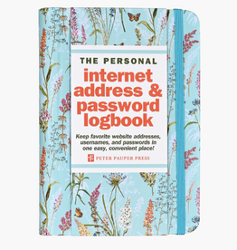 Peter Pauper Press Blooms & Butterflies Internet Address & Password