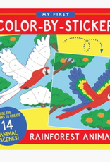 Peter Pauper Press My First Color-by-Sticker Book - Rainforest Animal