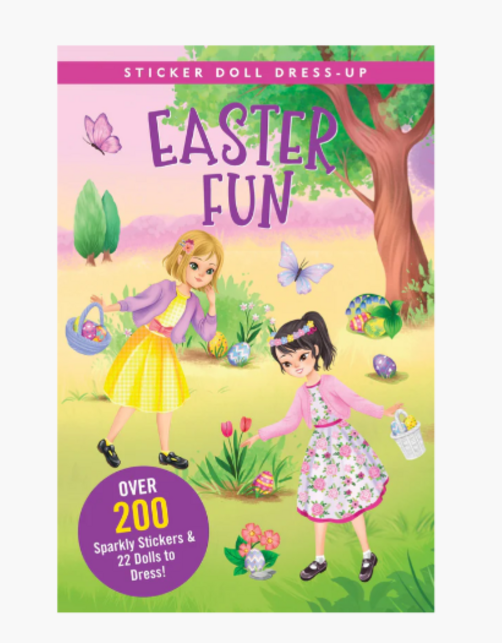 Peter Pauper Press Easter Fun Sticker Doll Dress-Up Book