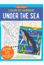 Peter Pauper Press My First Color-By-Number! Under The Sea