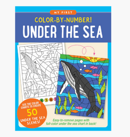 Peter Pauper Press My First Color-By-Number! Under The Sea