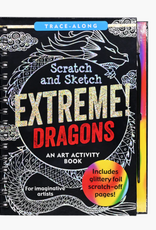 Peter Pauper Press Extreme! Dragons Scratch and Sketch