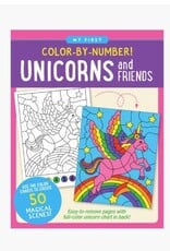 Peter Pauper Press My First Color-By-Number! Unicorn and Friends