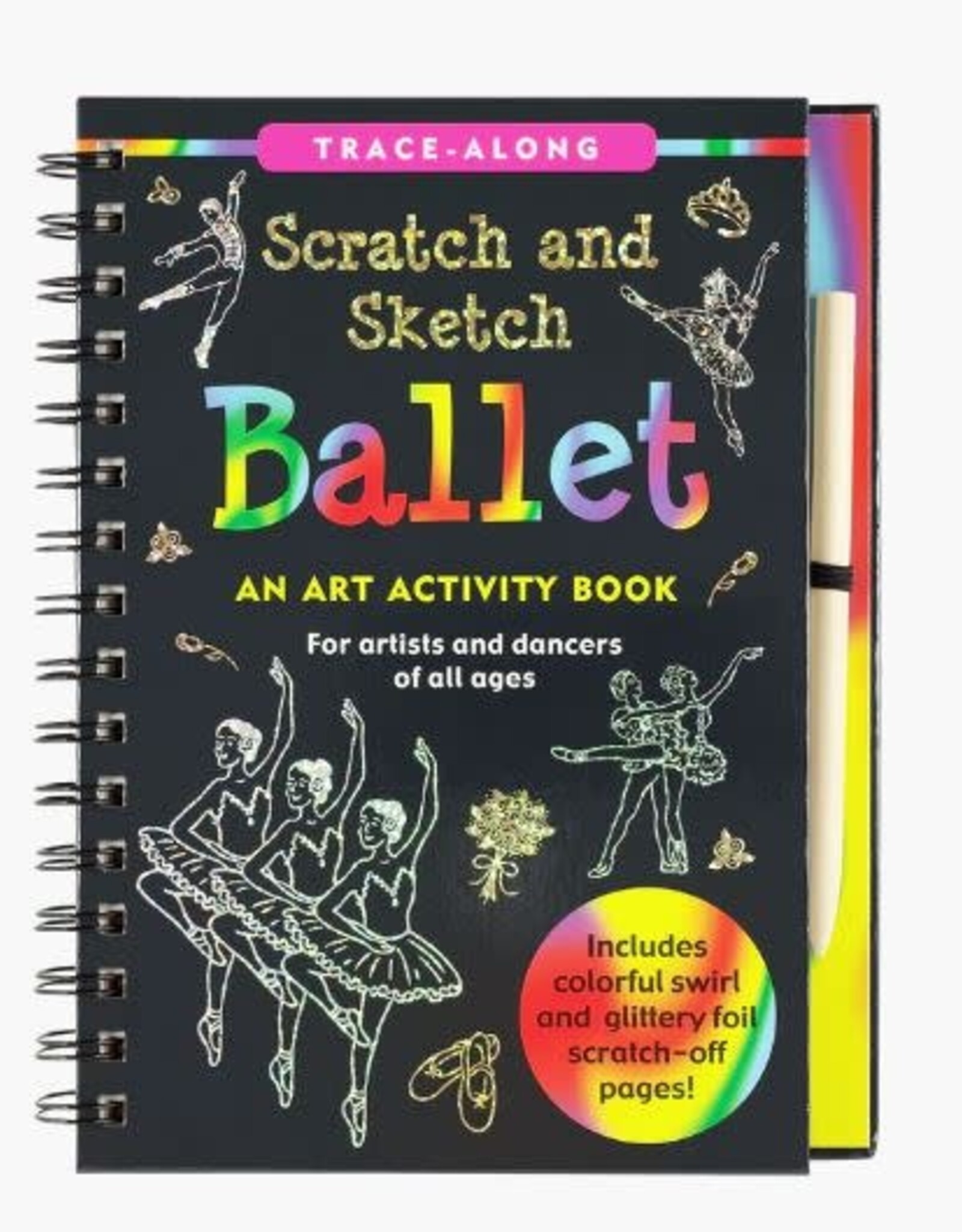 Peter Pauper Press Ballet Scratch and Sketch