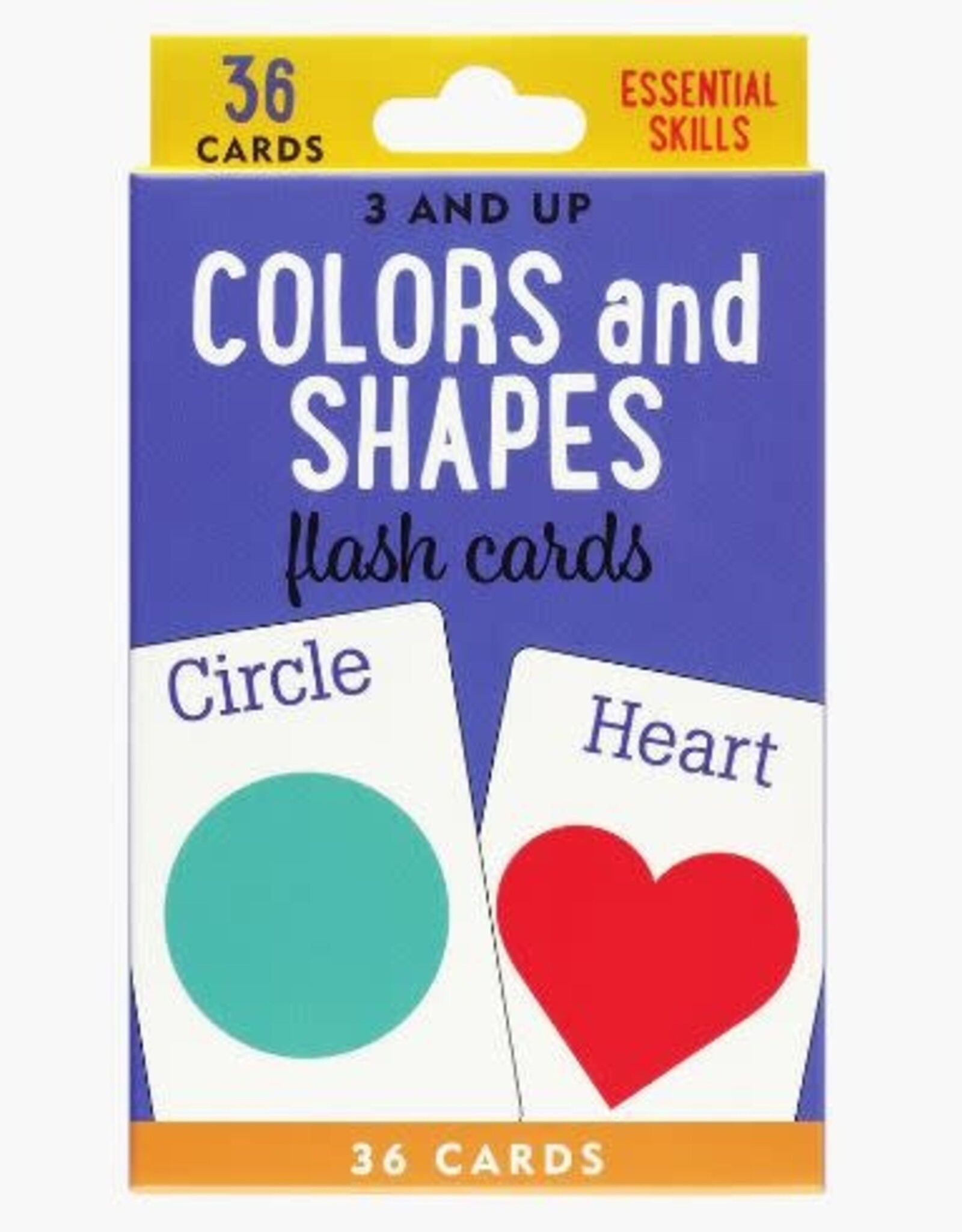 Peter Pauper Press Colors and Shapes Flash Cards