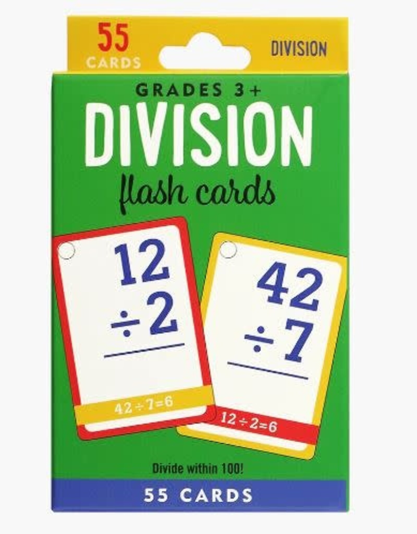Peter Pauper Press Division Flash Cards