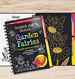 Peter Pauper Press Garden Fairies Scratch and Sketch