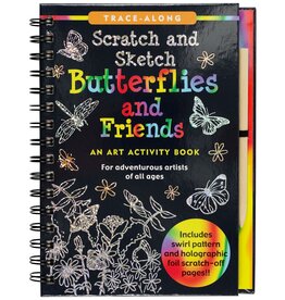 Peter Pauper Press Butterflies and Friends Scratch and Sketch