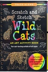Peter Pauper Press Wild Cats Scratch and Sketch