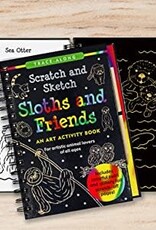 Peter Pauper Press Sloths and Friends Scratch and Sketch