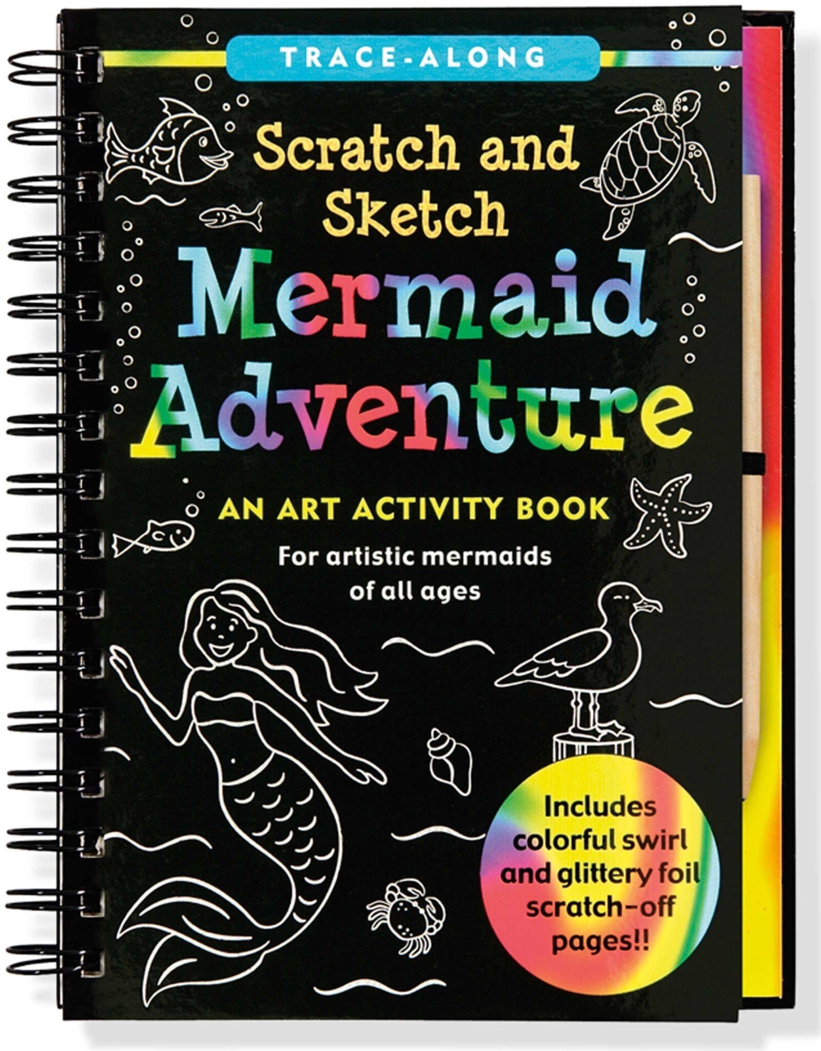 Peter Pauper Press Mermaid Adventure Scratch and Sketch