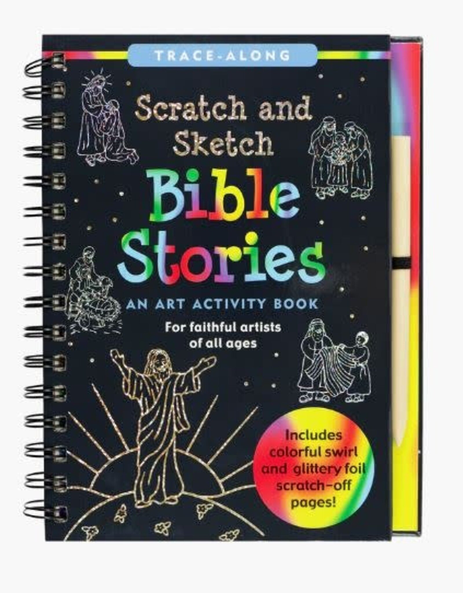 Peter Pauper Press Bible Stories Scratch and Sketch