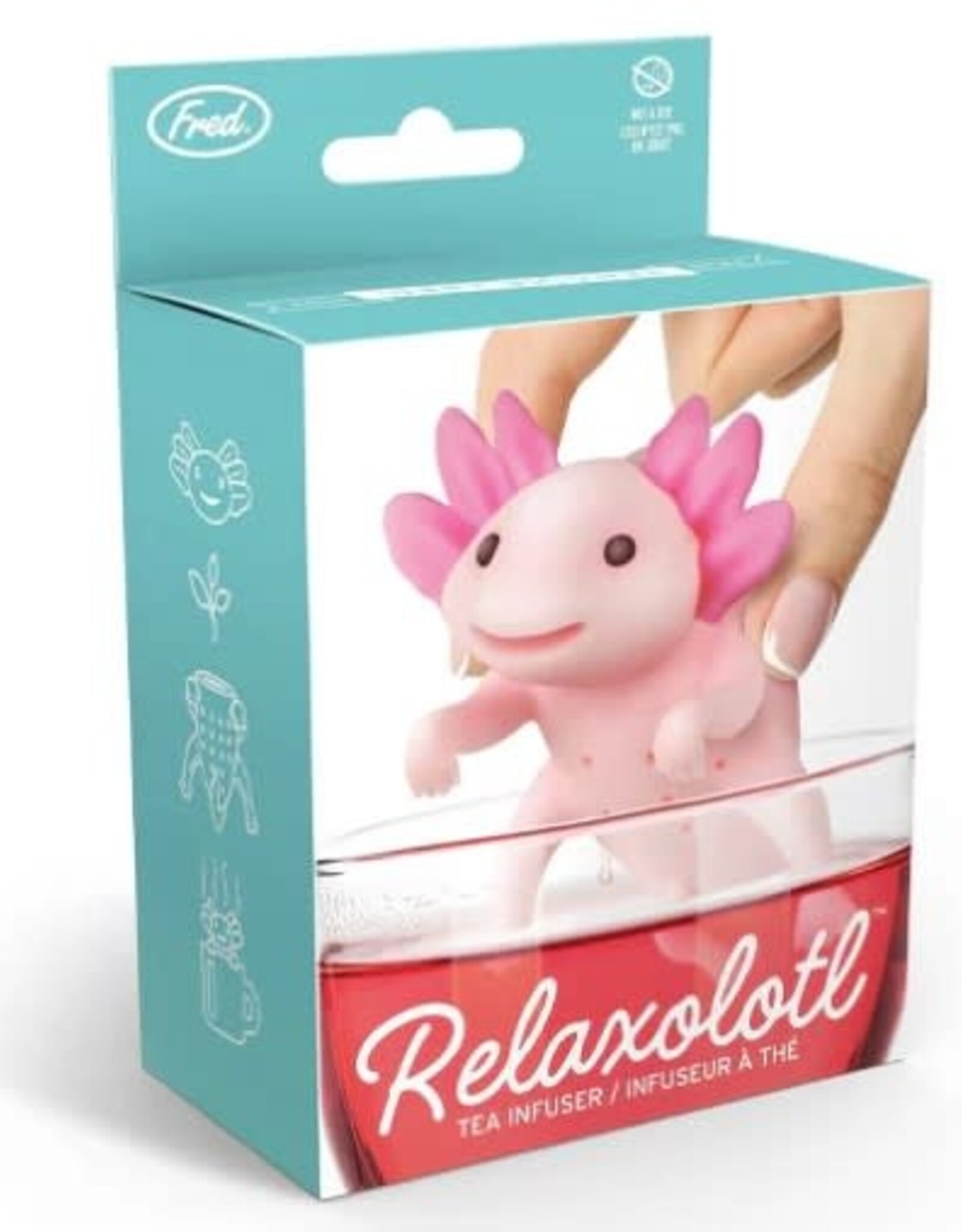 Fred & Friends TEA INFUSER - RELAXOLOTL