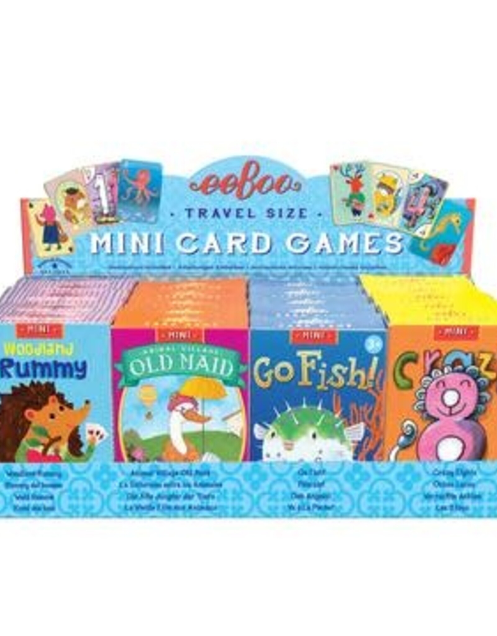 eeBoo MINIATURE PLAYING CARDS ASSORTMENT