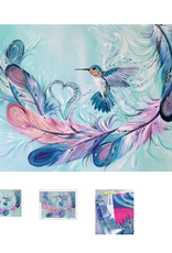 Indigenous Collection by CAP Diamond Art - Humming Bird Feathers