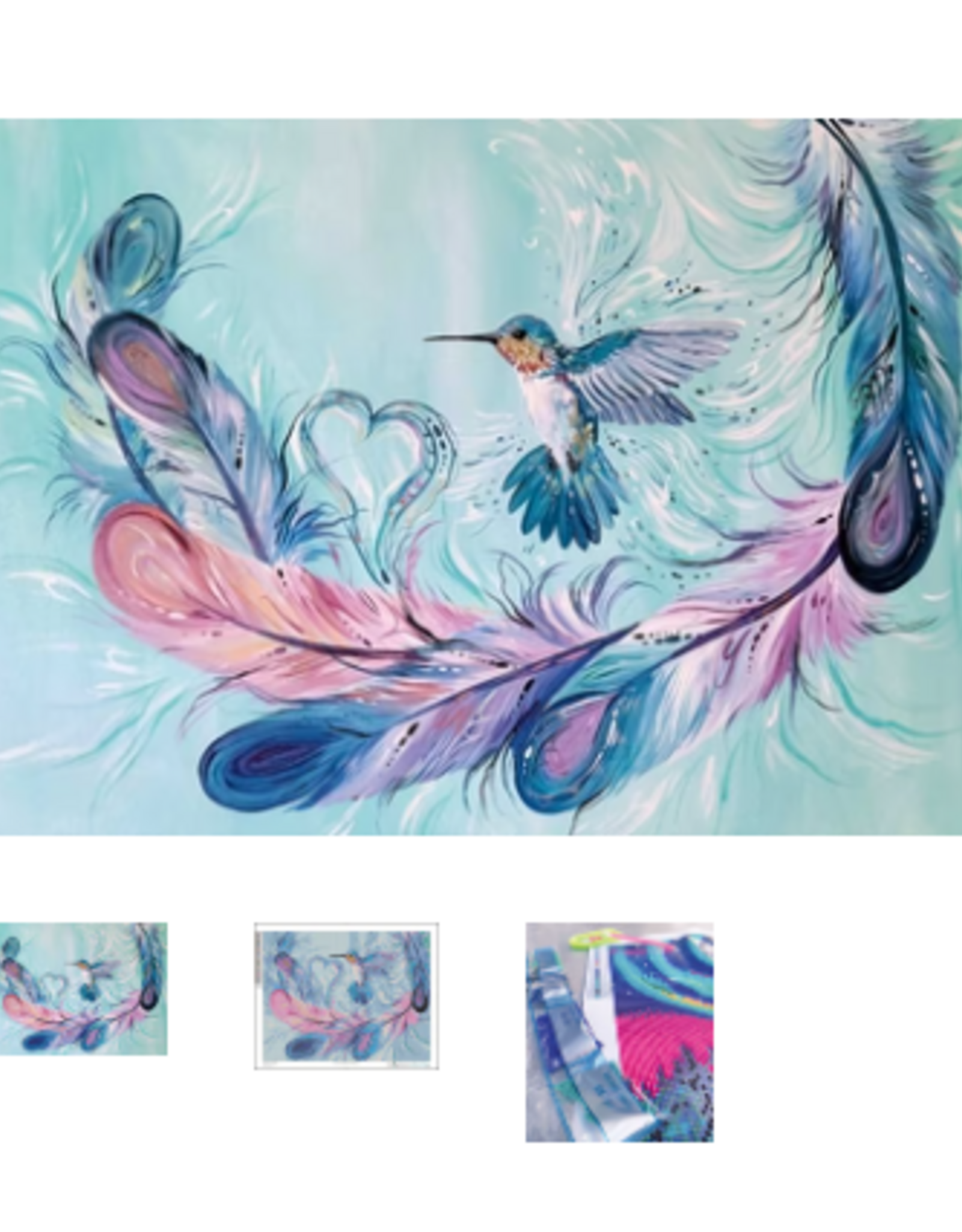 Indigenous Collection by CAP Diamond Art - Humming Bird Feathers