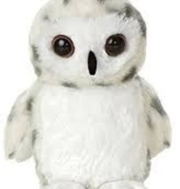 Aurora MINI FLOPSIE-Snowy Owl 8"