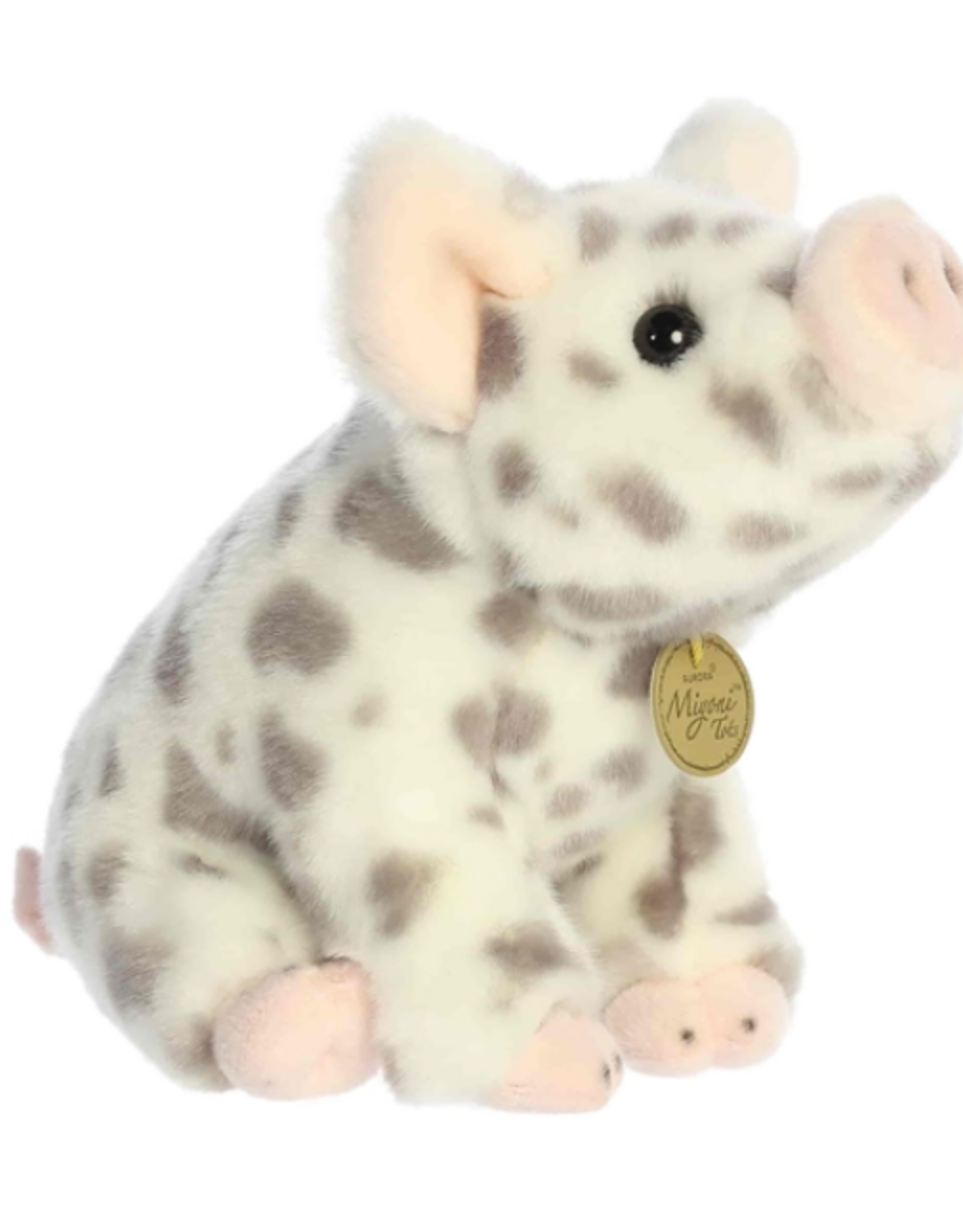 Aurora MIYONI-Seated Spotted Piglet 10"