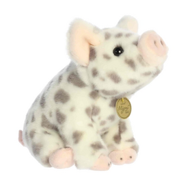 Aurora MIYONI-Seated Spotted Piglet 10"