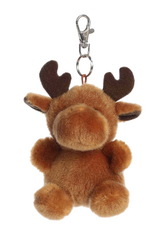 Aurora PALM PALS - Cinnamon Moose Clip-On 4"