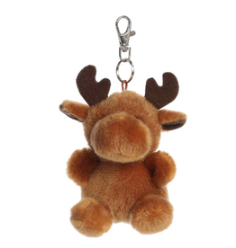 Aurora PALM PALS - Cinnamon Moose Clip-On 4"