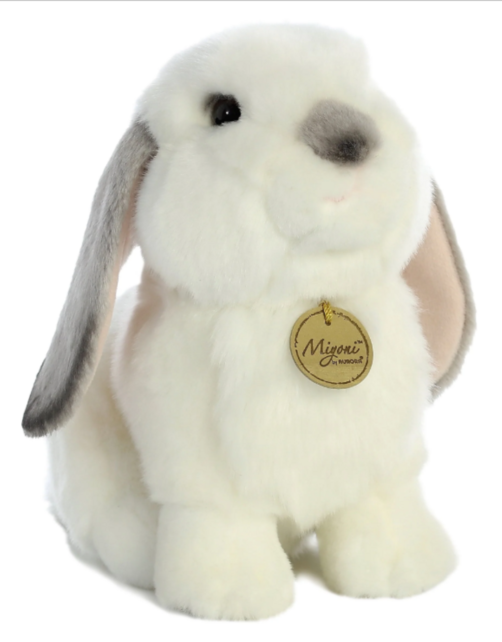 Aurora MIYONI-Lop Eared Rabbit Grey Ear 11"