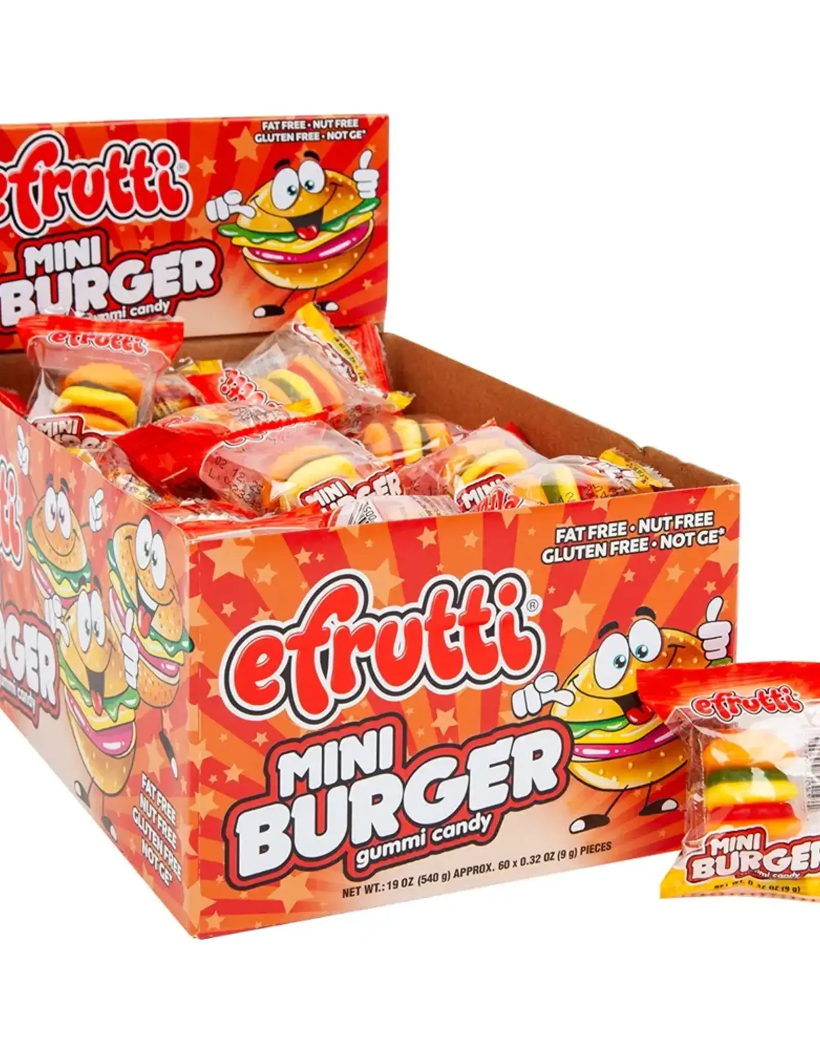 E-Frutti E-Frutti Mini Gummi Burger 0.32oz