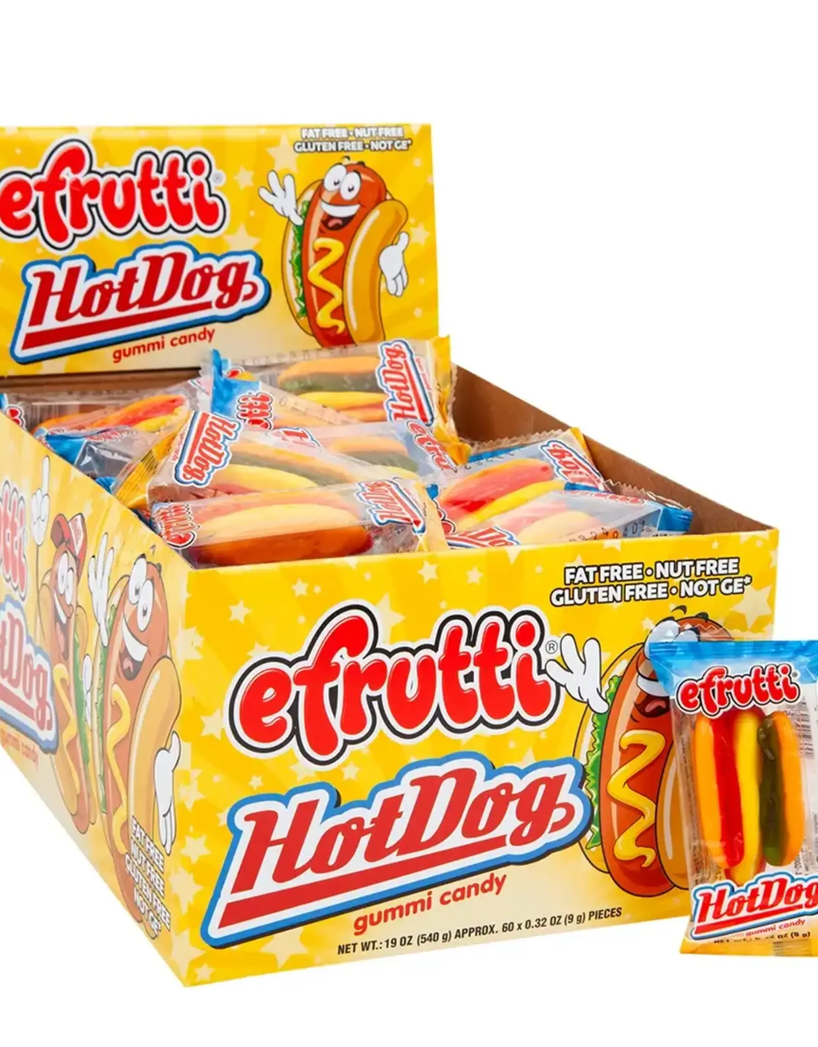 E-Frutti E-Frutti Gummi Hot Dogs 0.32oz