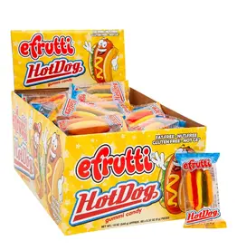 E-Frutti E-Frutti Gummi Hot Dogs 0.32oz