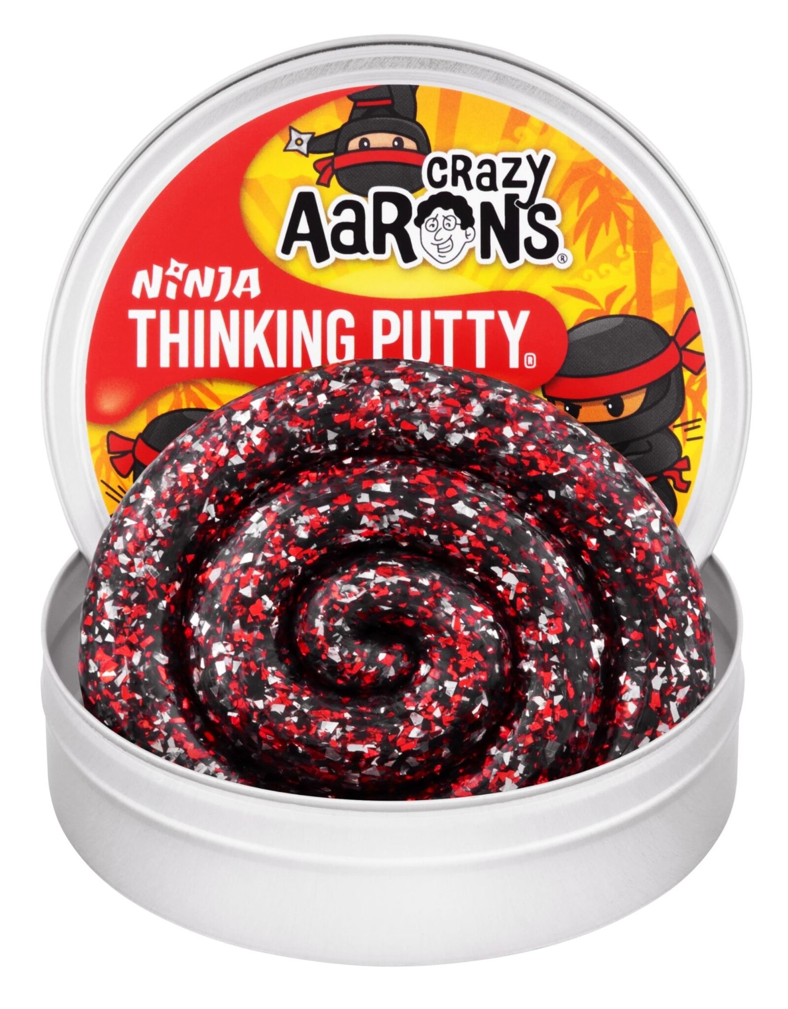 Crazy Aaron's Thinking Putty 4" THINKING PUTTY - NINJA