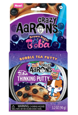 Crazy Aaron's Thinking Putty 4" THINKING PUTTY - BROWN SUGAR BOBA