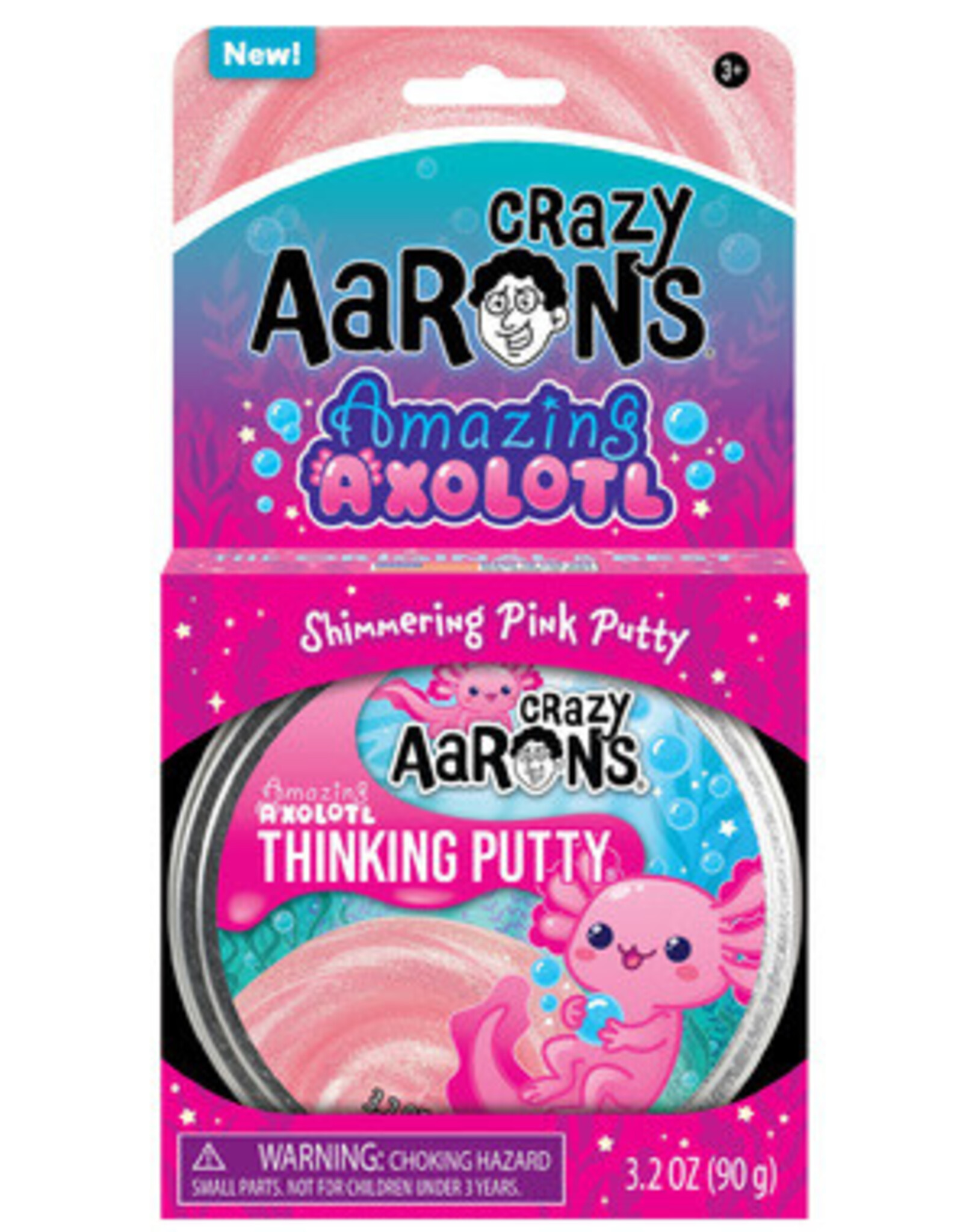 Crazy Aaron's Thinking Putty 4" THINKING PUTTY - AMAZING AXOLOT!