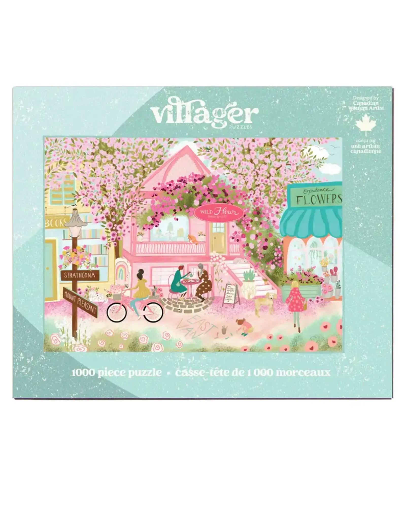 Villager City in Bloom 1000pc