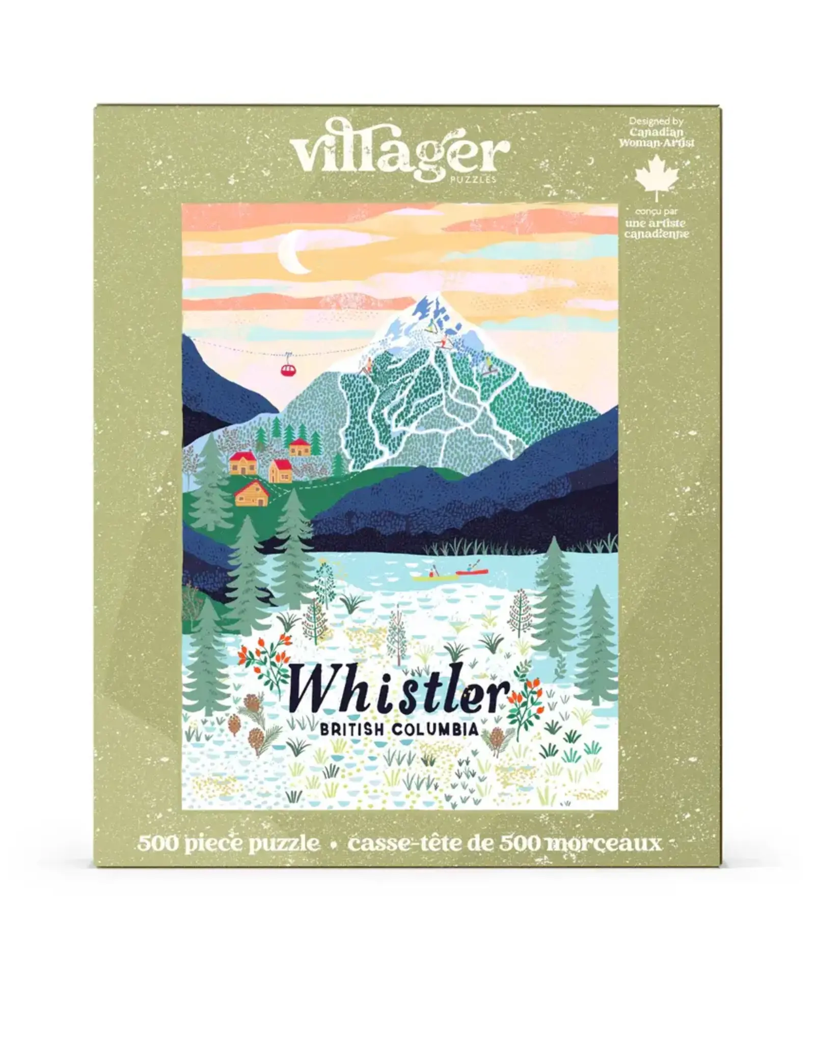 Villager Whistler Mountain 500pc