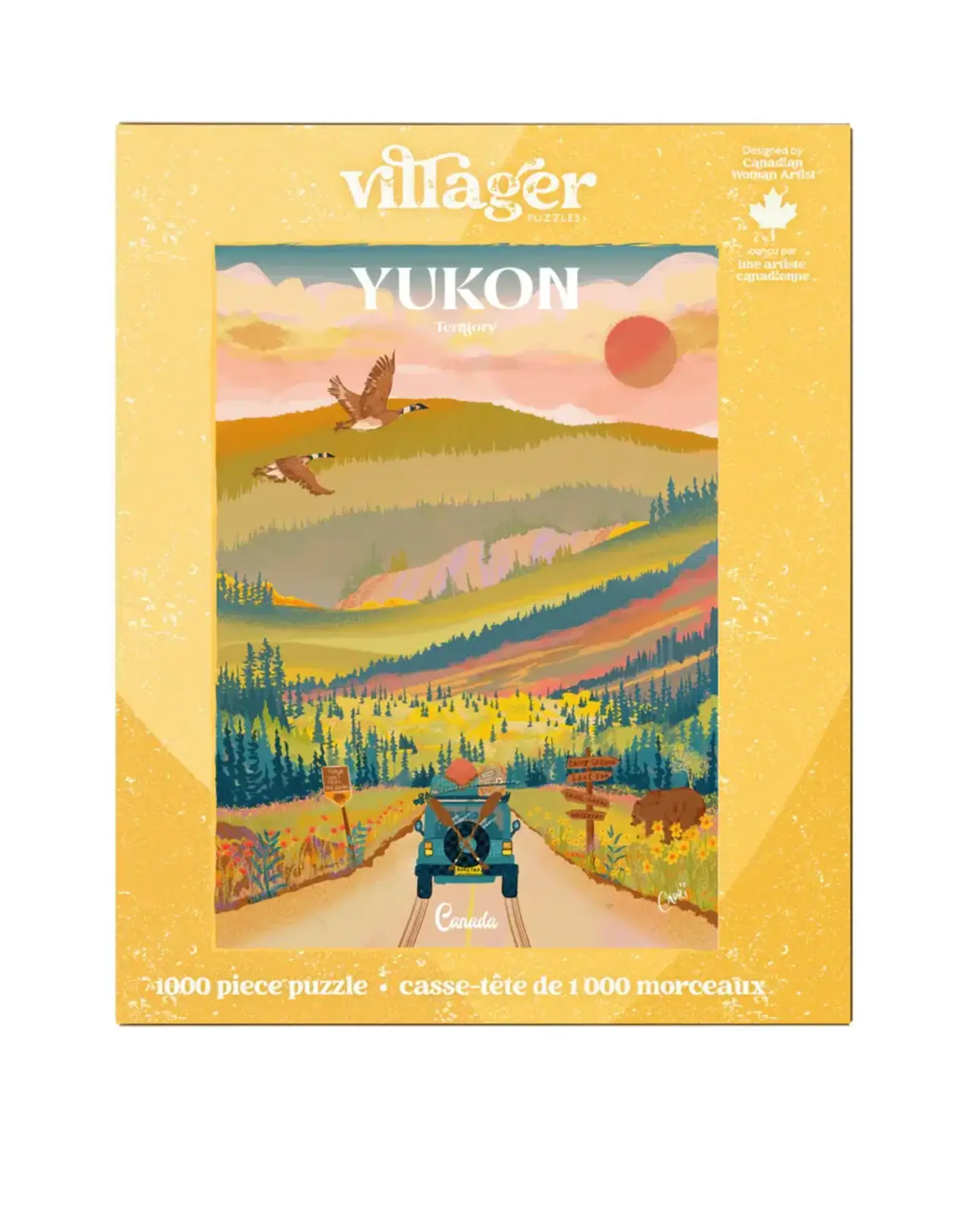 Villager Yukon Road Trip 1000pc