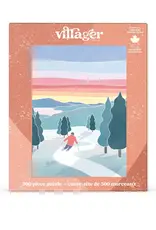 Villager Sunset Ski 500pc