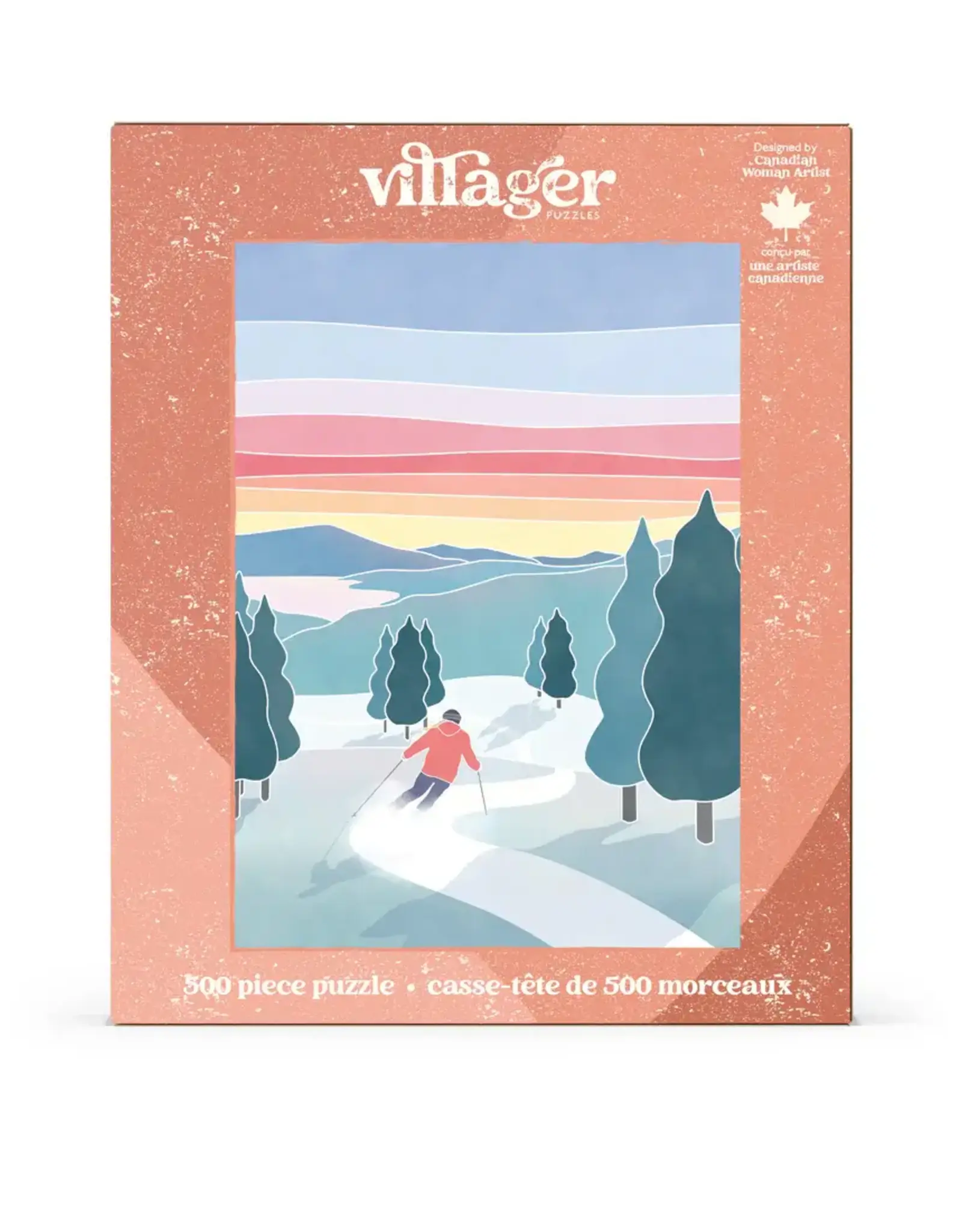 Villager Sunset Ski 500pc