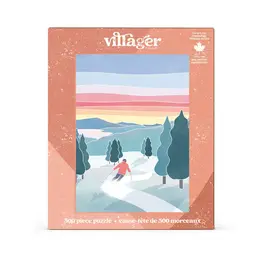 Villager Sunset Ski 500pc