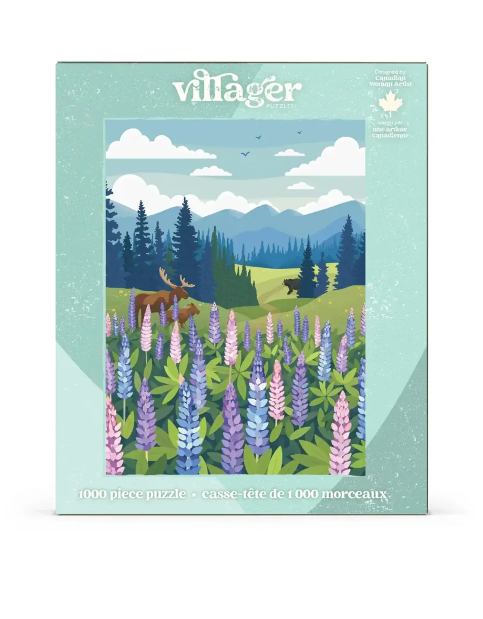 Villager Lupines Meadow 1000pc