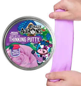 Crazy Aaron's Thinking Putty 4" THINKING PUTTY - BETTER BUTTER BERRY BUTTER
