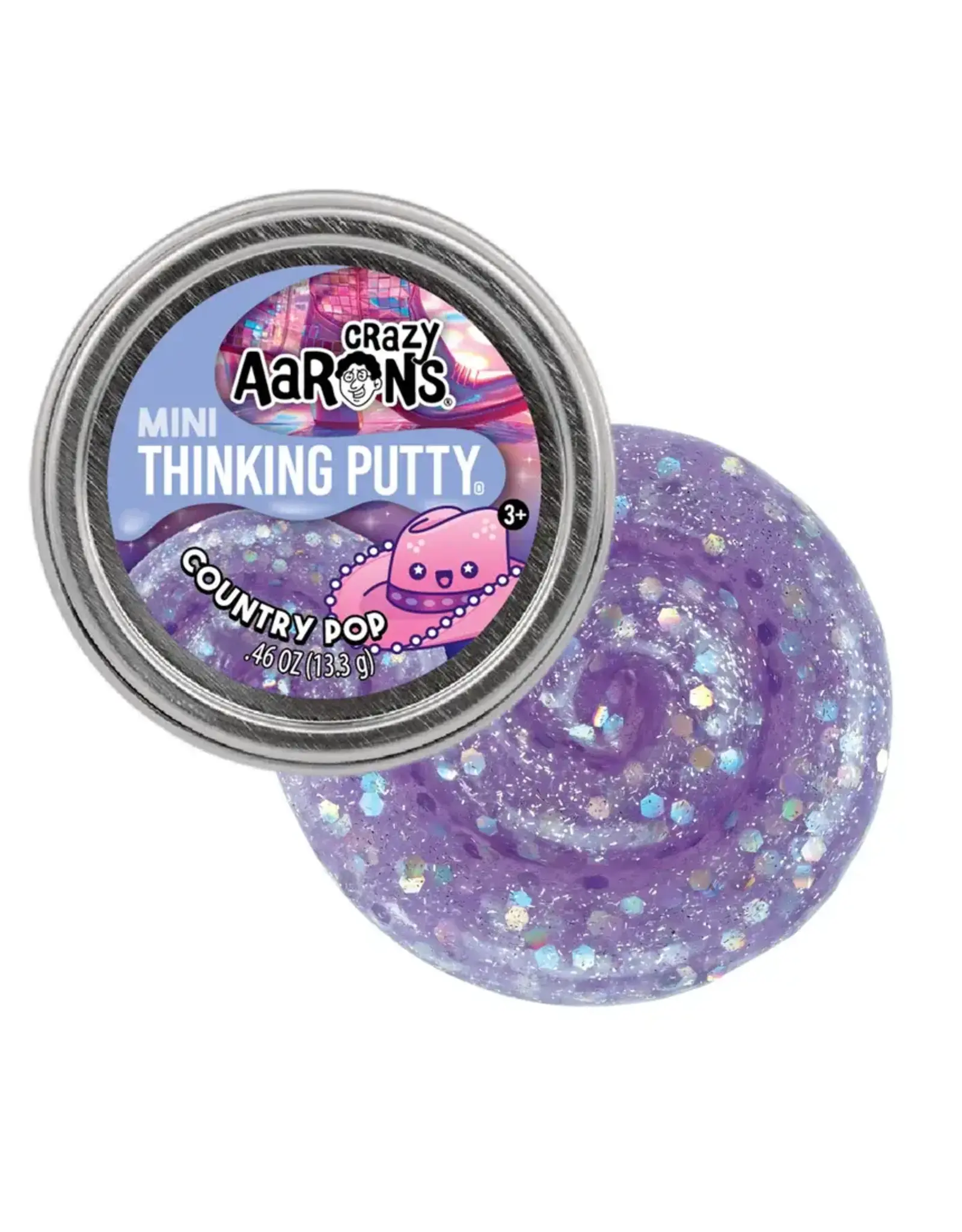 Crazy Aaron's Thinking Putty 2" MINI THINKING PUTTY - COUNTRY POP (12)
