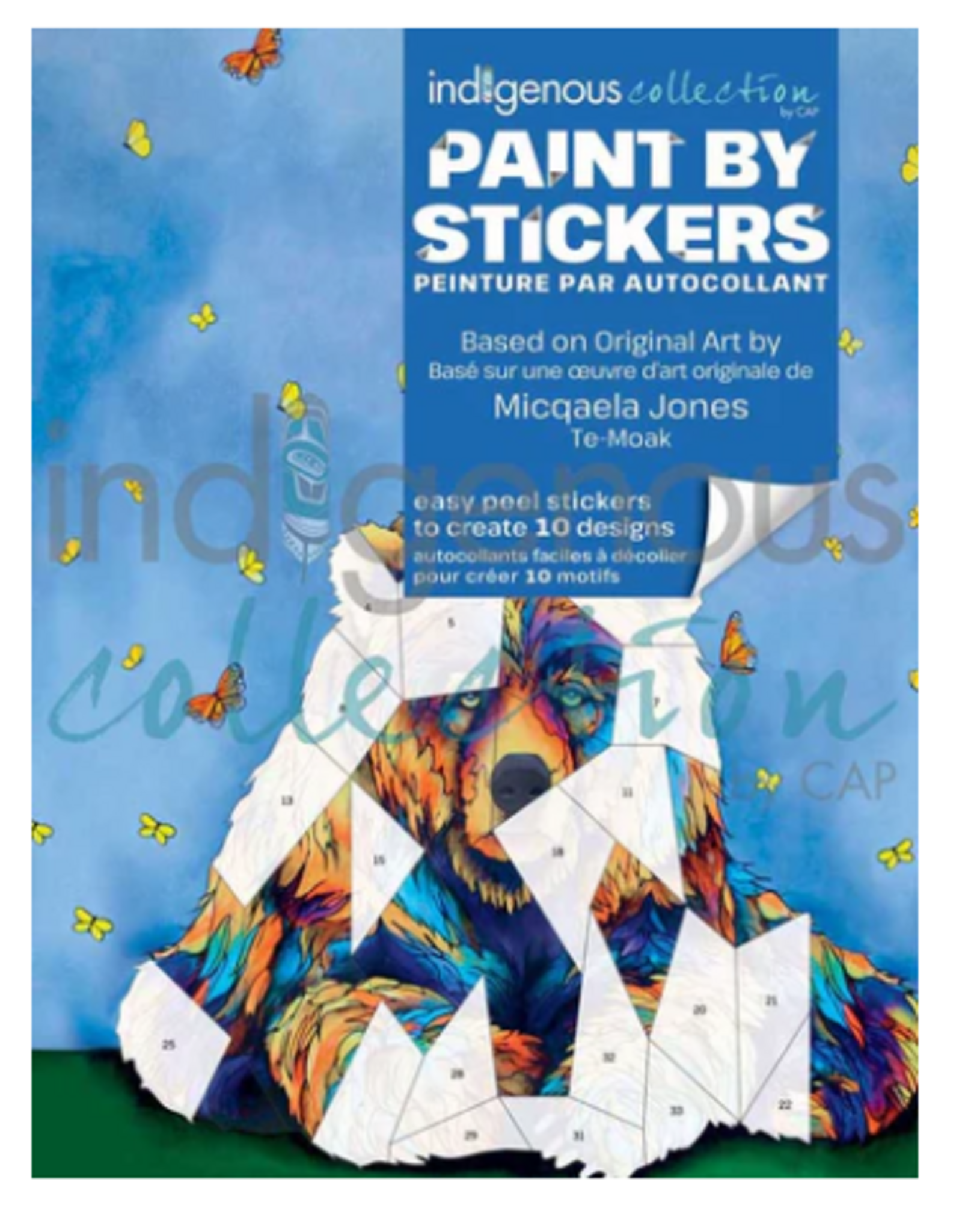 Indigenous Collection by CAP Sticker by Number - Spring Already