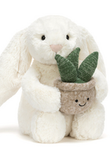 Jellycat Cream Bunny with Plant